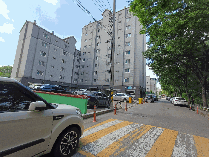 북동측에서 본 전경