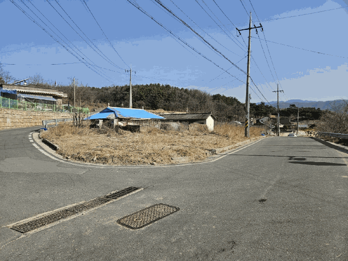 기호(3,5~7)토지 전경
(남측에서 촬영)