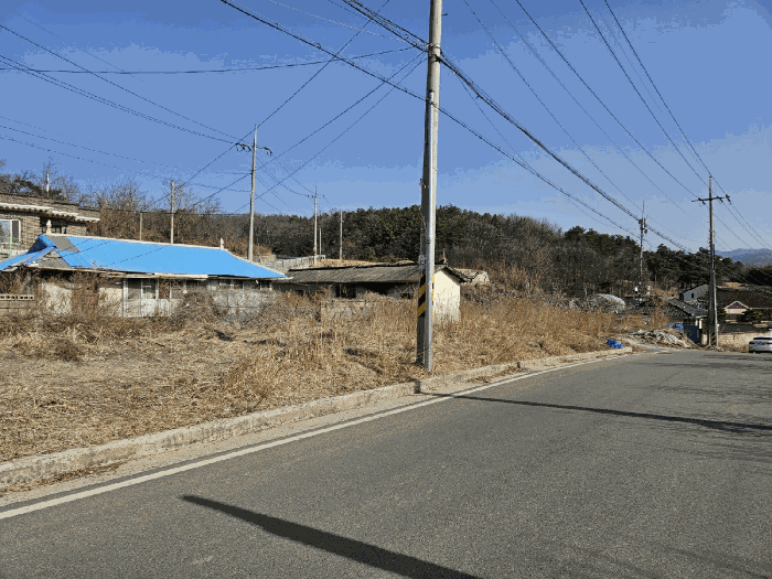 기호(5)토지 전경
(남측에서 촬영)