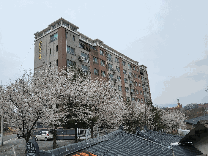 통칭 골든뷰 아파트 전면전경