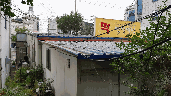 본건 번호 (1) 건물 후면 전경