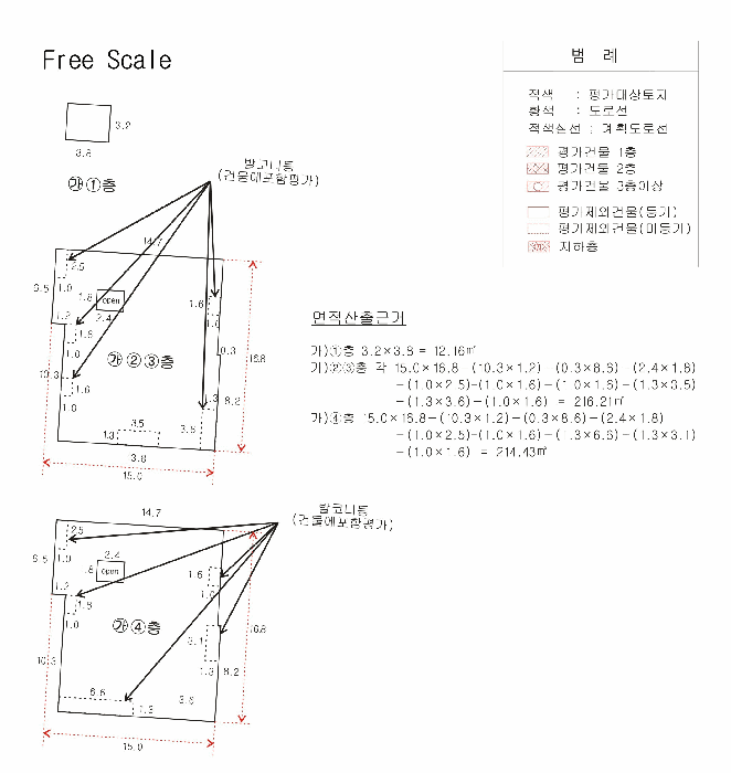 건 물 개 황 도