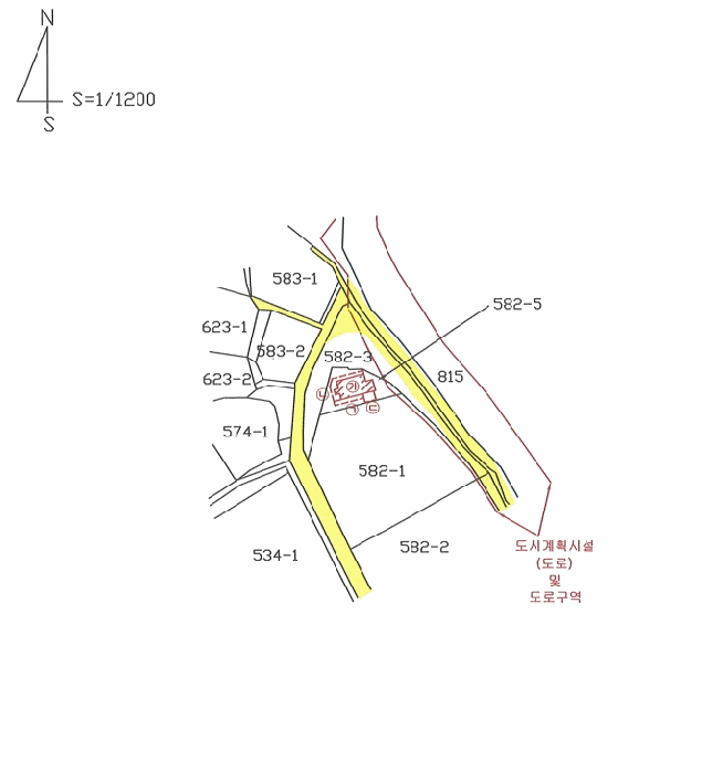 지적도 사진