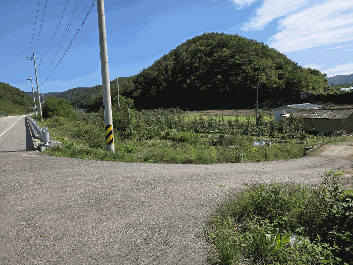남서측 원경