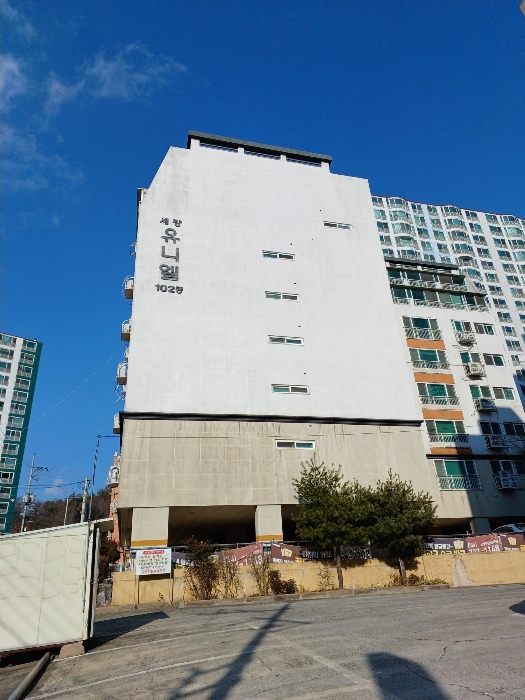 아파트 남측에서촬영
