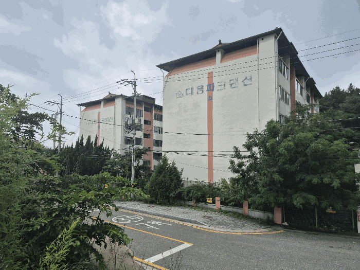 본건 단지 전경(북동측에서 촬영)