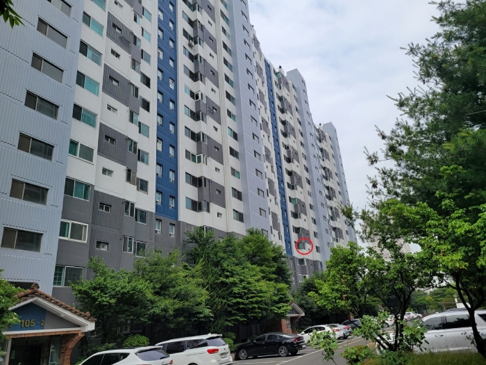 본건 및 건물동 전경
(북동측 주변에서 촬영)