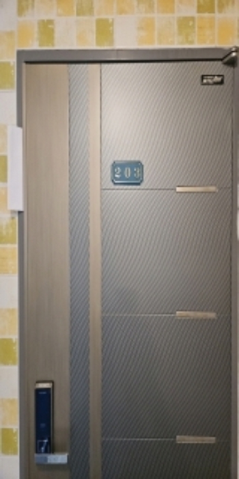 203호 현관문