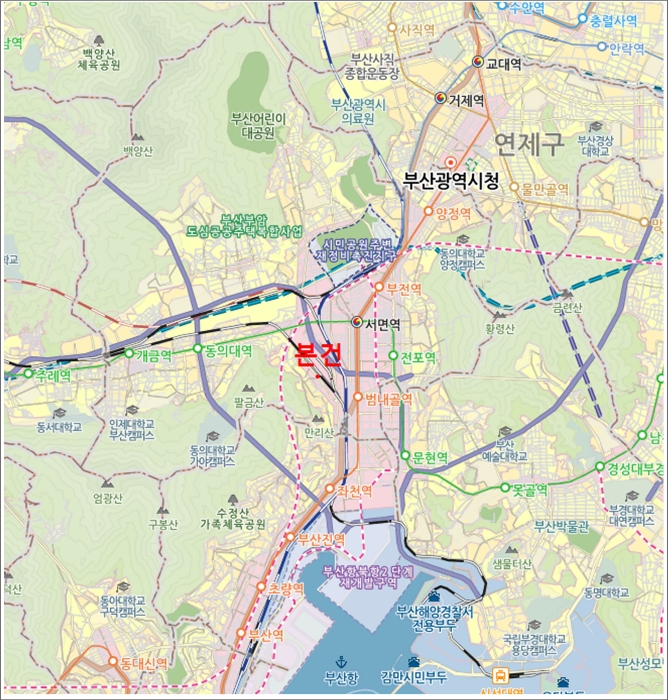 광 역 위 치 도