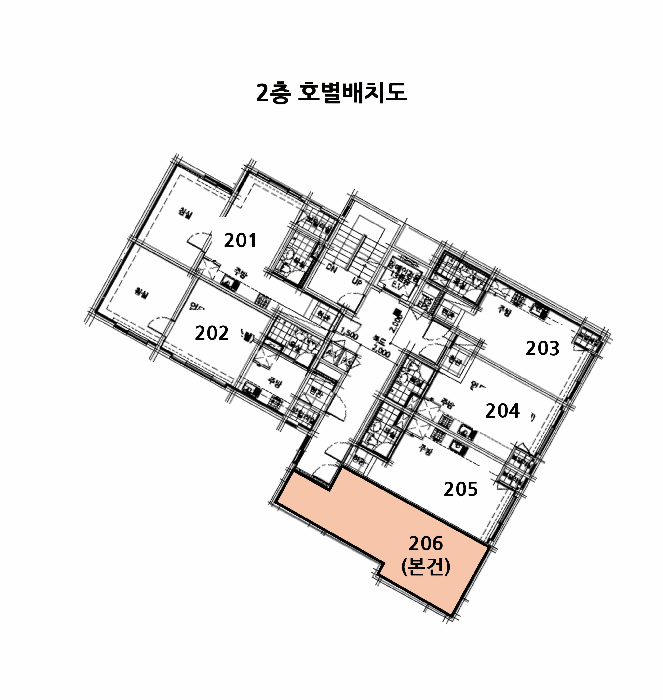 호 별 배 치 도