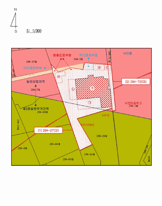 지 적 및 건 물 개 황 도