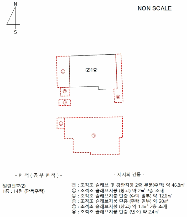 건 물 개 황 도
