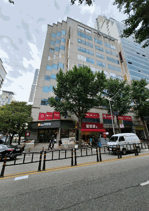 북동측 전경