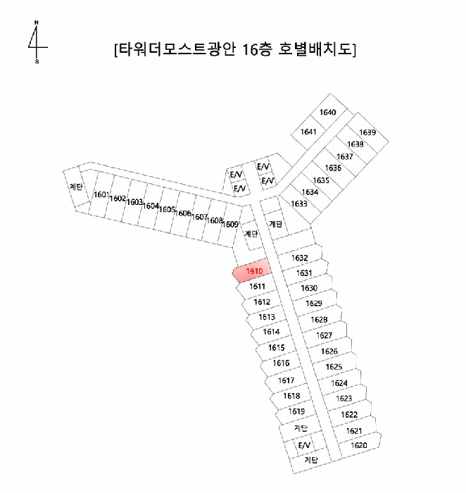 호 별 배 치 도