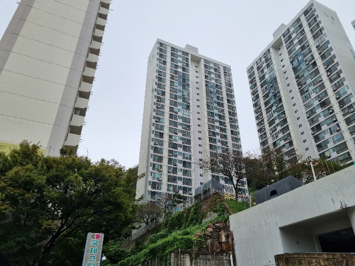 다송아파트 104동 전경