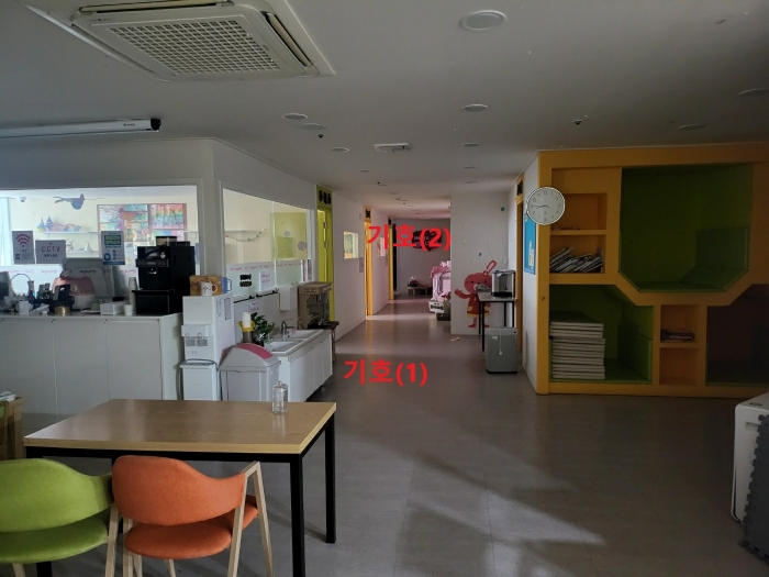 기호(1),(2) 내부 전경