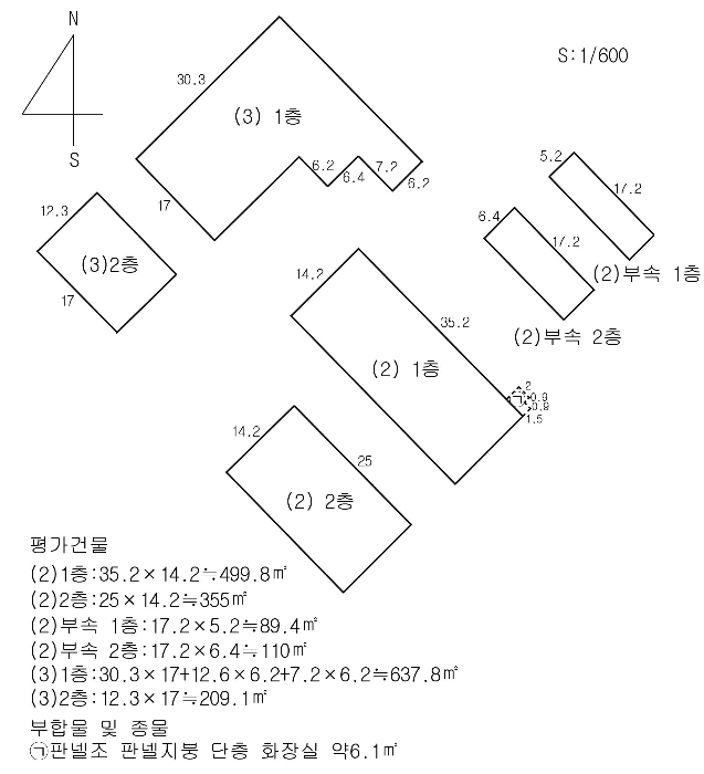 건 물 개 황 도