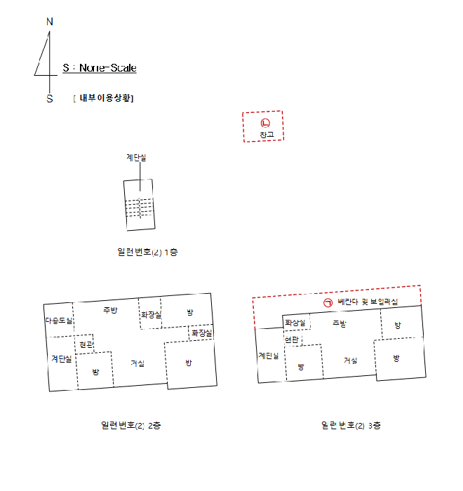 지적 및 건물개황도