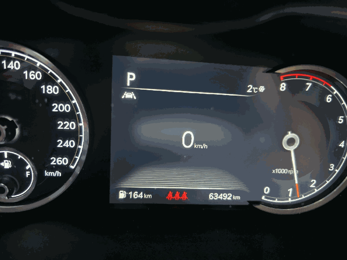 본건 계기판 총주행거리 63,492km