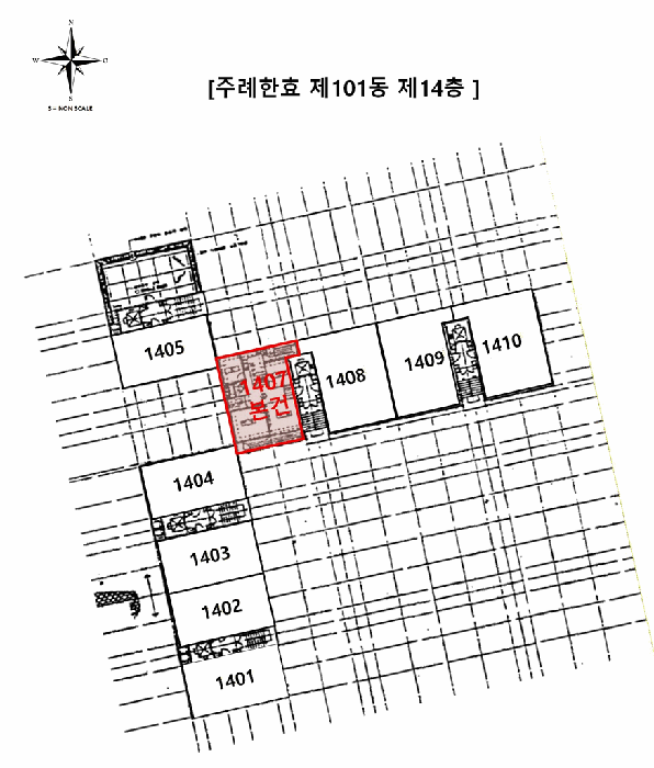 건물개황도