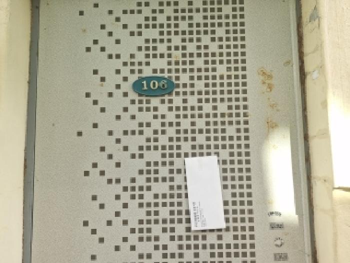 본건 106호 현황(폐문)
