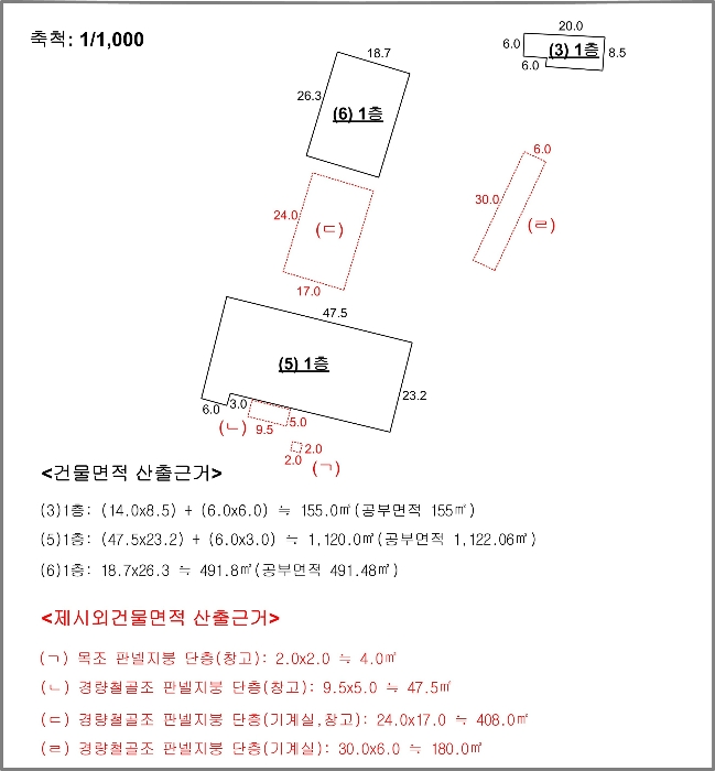 건 물 개 황 도