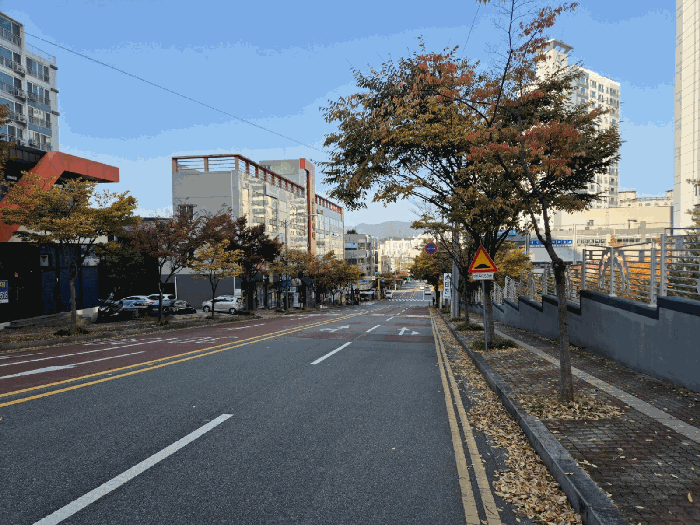 주위(남서측에서 북동측 방향)
