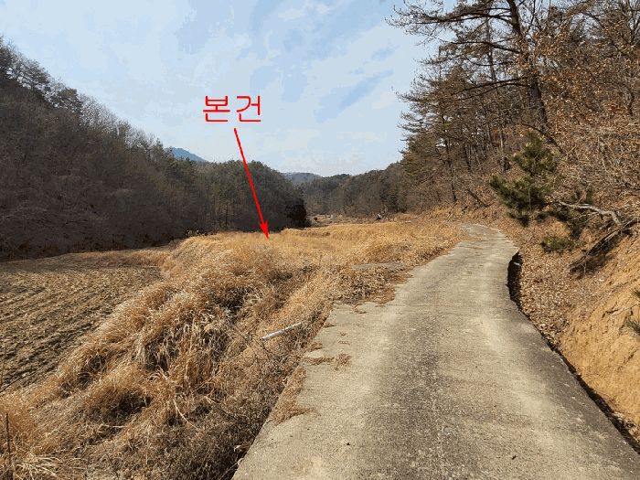 본건 및 주위전경(북동측에서 촬영)