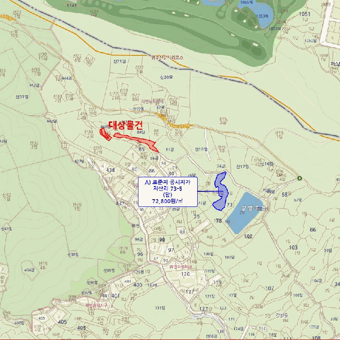 표준지위치도