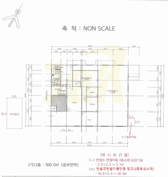 건 물 개 황 도