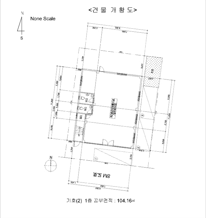건 물 개 황 도