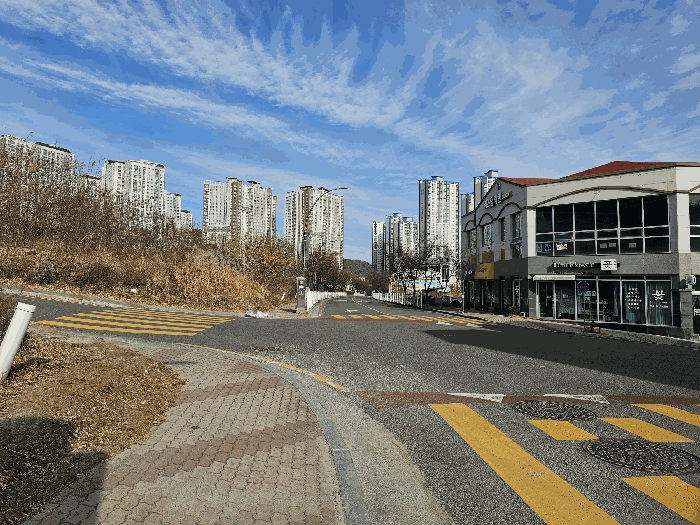 서측도로주변