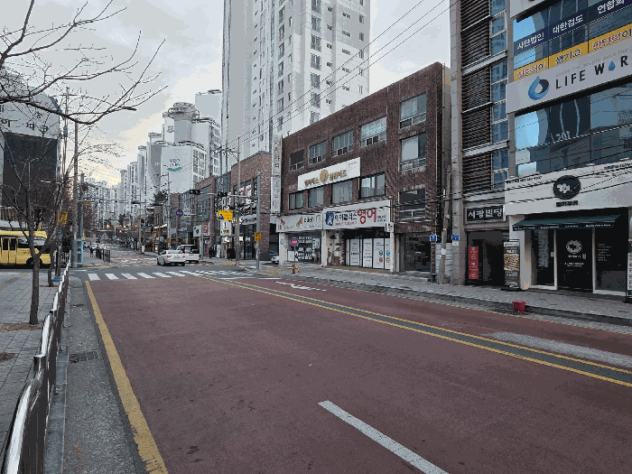 주위(남서측에서 북동측 방향)