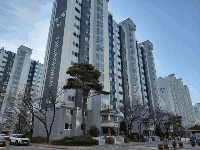 본건전경(북동측에서 촬영)