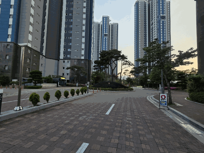 단지내 전경