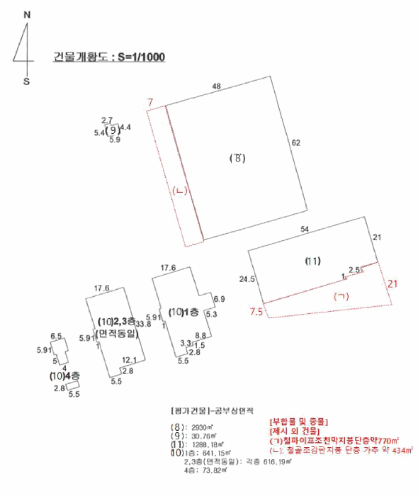 건 물 개 황 도