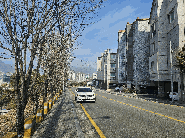 서측도로주변