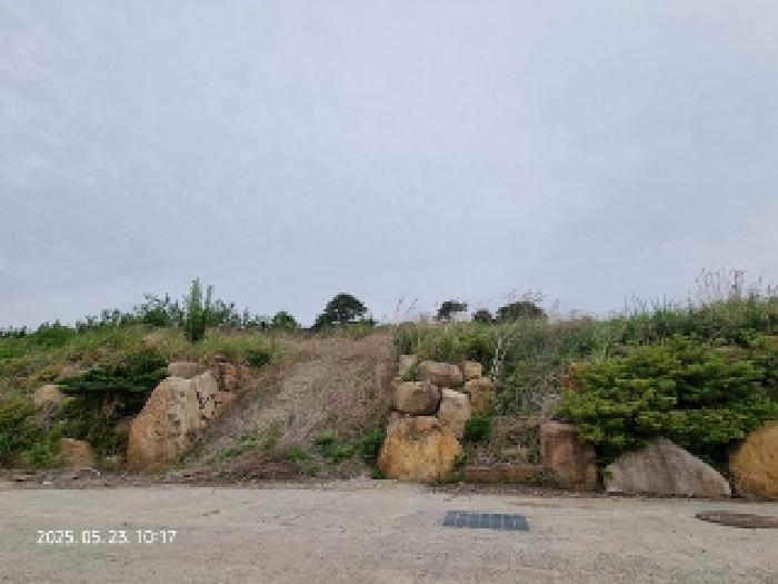 본건 토지 하단부 축대