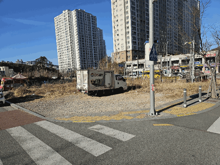 【 남측에서 바라본 기호1) 토지 】