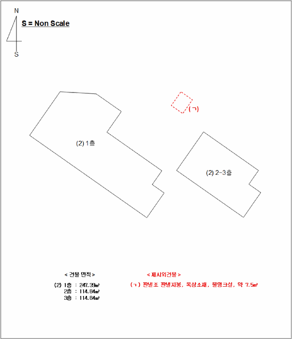 건 물 개 황 도