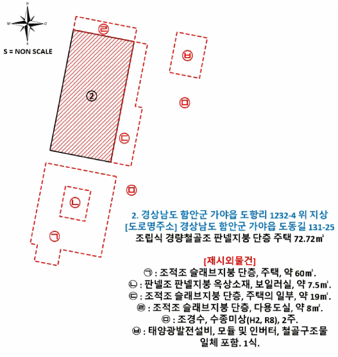 건 물 개 황 도