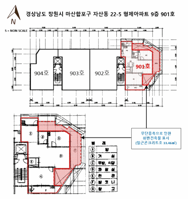 건 물 개 황 도