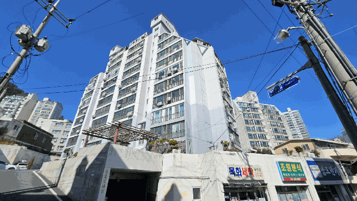 형제아파트 남측→북측 전경