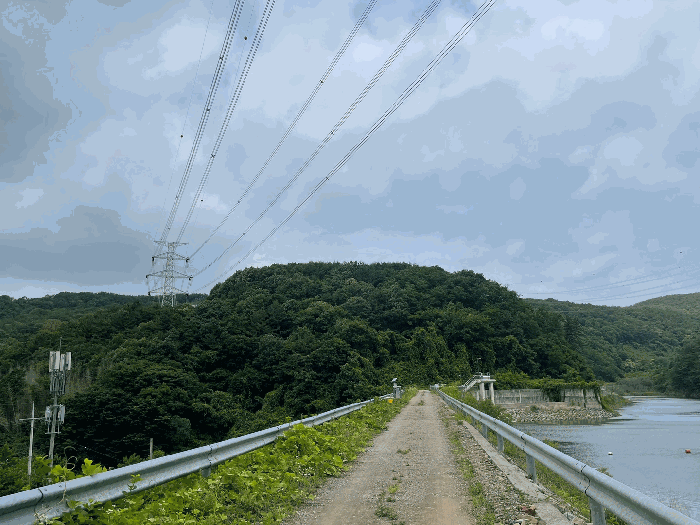 본건 기호 3) 및 선하지 전경
