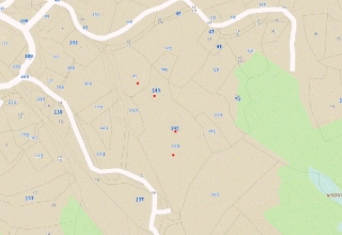 물건번호1~4 약도