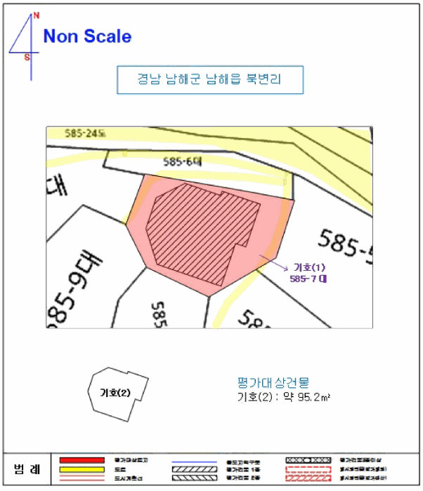 지 적 및 건 물 개 황 도
