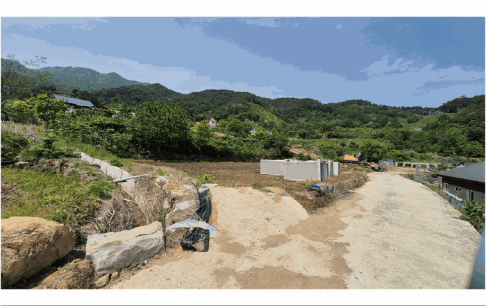기호(1) 토지 전경(남동측)
