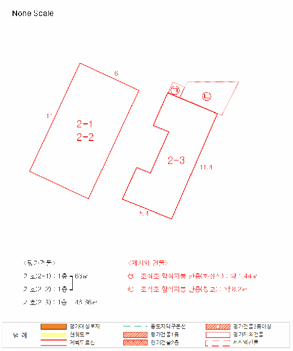 건 물 개 황 도