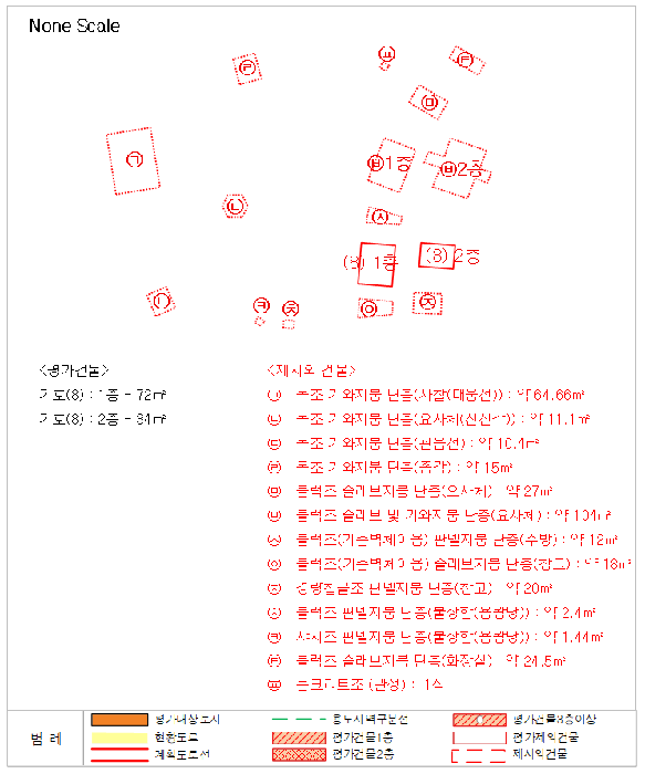 건 물 개 황 도