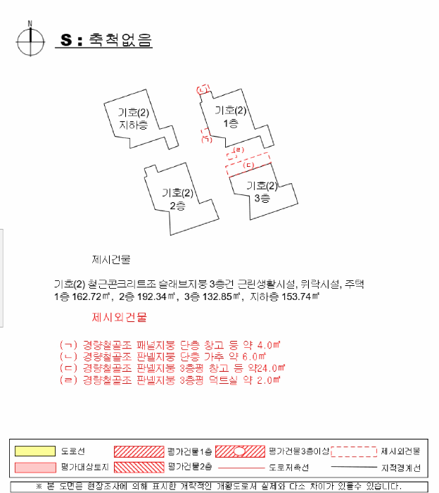 건 물 개 황 도